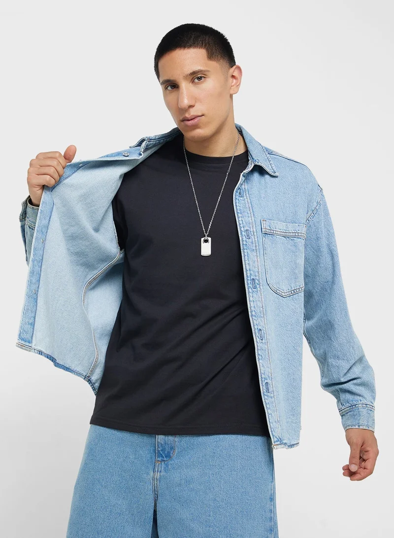 Seventy Five Oversized Crew Neck T-Shirt