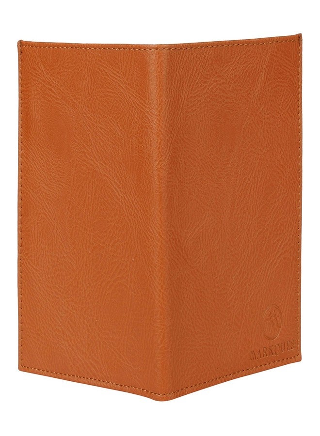 MarkQues Tan Travel Passport Case Holder Wallet (VIC-4404) - Image 4