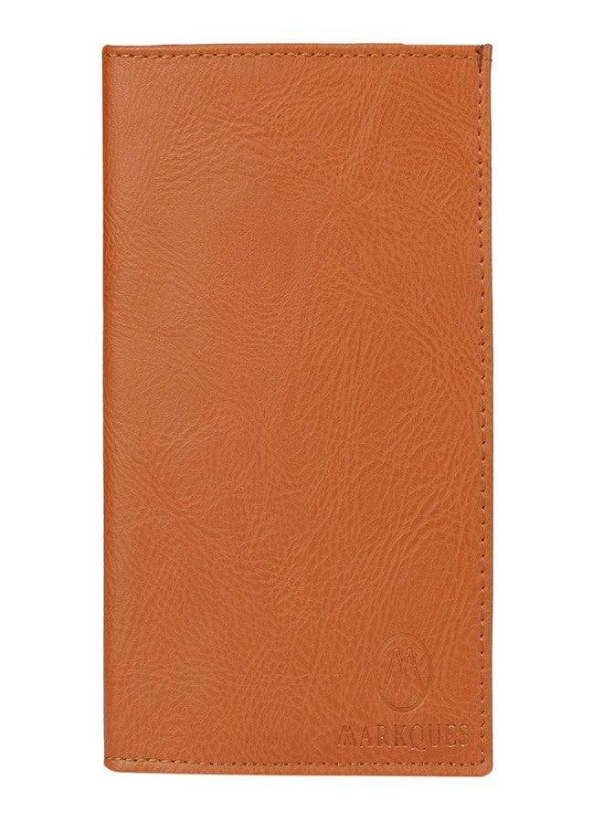 MarkQues Tan Travel Passport Case Holder Wallet (VIC-4404) - Image 1