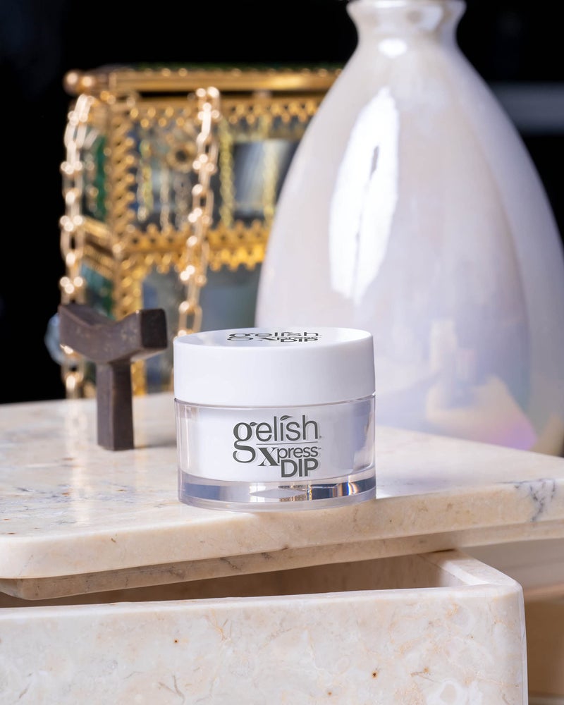 Gelish Xpress Powder Dip Collection (Clear As Day) White Nail Dip Powder, Vibrant Color, Professional Quality, High Shine, Chip-Resistant, 0.3 ounce. - Image 3