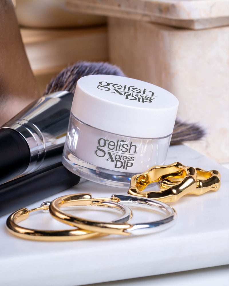 Gelish Xpress Powder Dip Collection (Clear As Day) White Nail Dip Powder, Vibrant Color, Professional Quality, High Shine, Chip-Resistant, 0.3 ounce. - Image 5