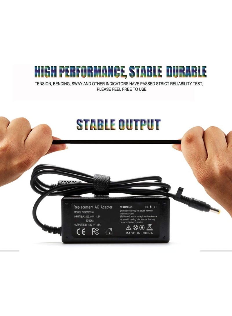 ماكس باور شاحن الكمبيوتر المحمول DV6000 DV6500 DV6700 لسلسلة HP Pavilion DV1000 DV2000 DV4000 DV5000 DV8000 DV9000 DV9500؛ Compaq Presario A900 C300 C500 Compaq Presario 510 515 610 C700 F500 F700 محول التيار المتردد - Image 4