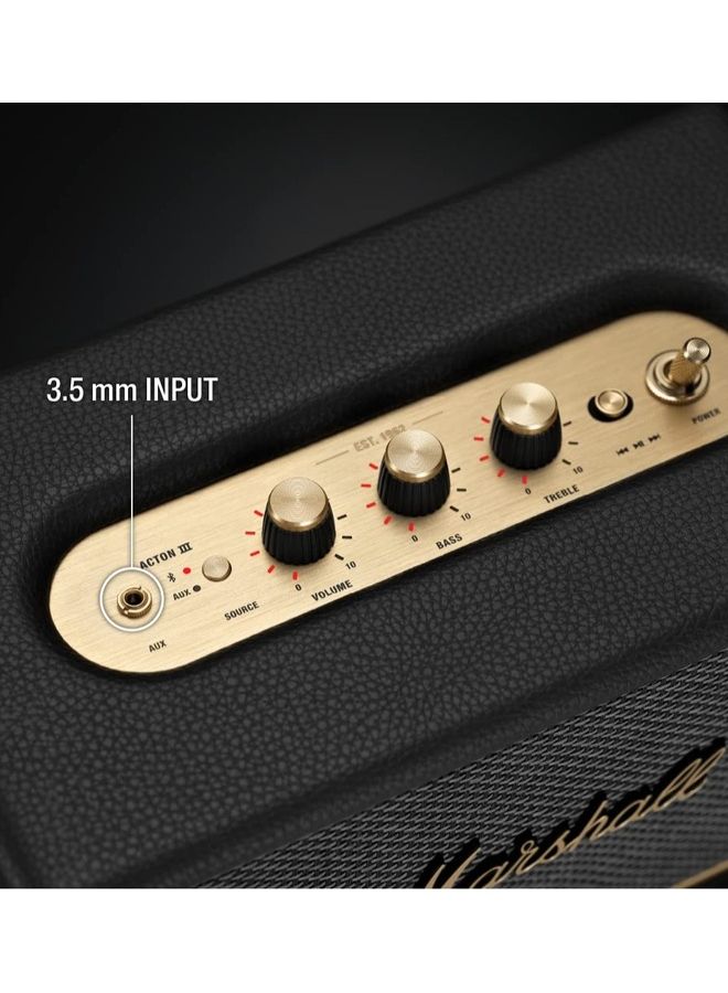Marshall Stanmore Iii 50W Wireless Speaker - Black