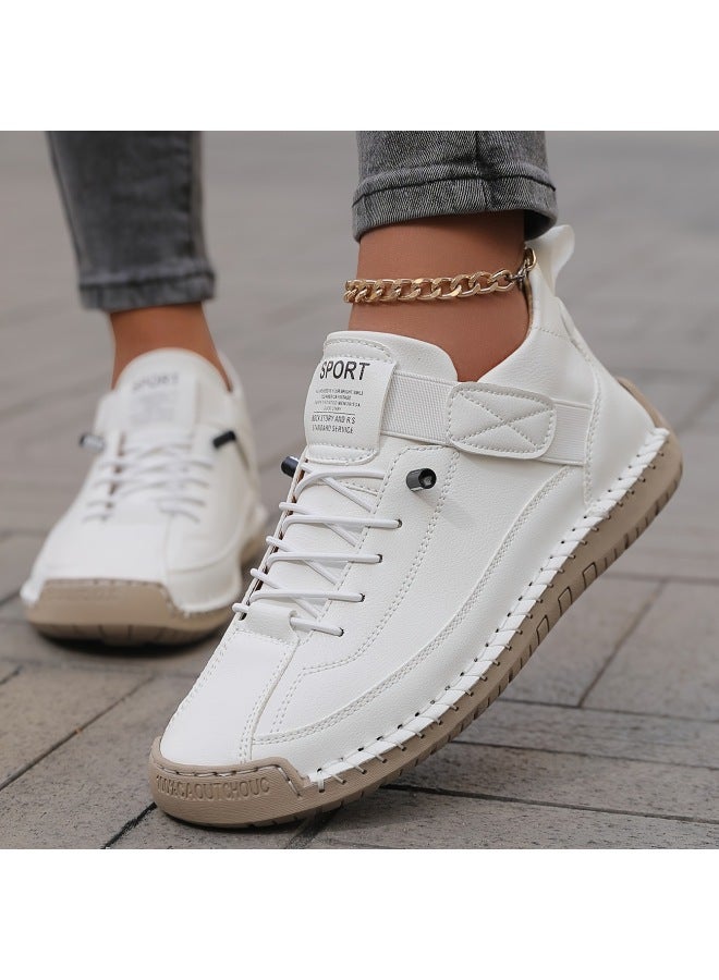 35-48 Popular Handmade Sched Women's Shoes, Men's Shoes, Couple Shoes, Autumn And Winter Flat Shoes, Casual Shoes, Martin Boots