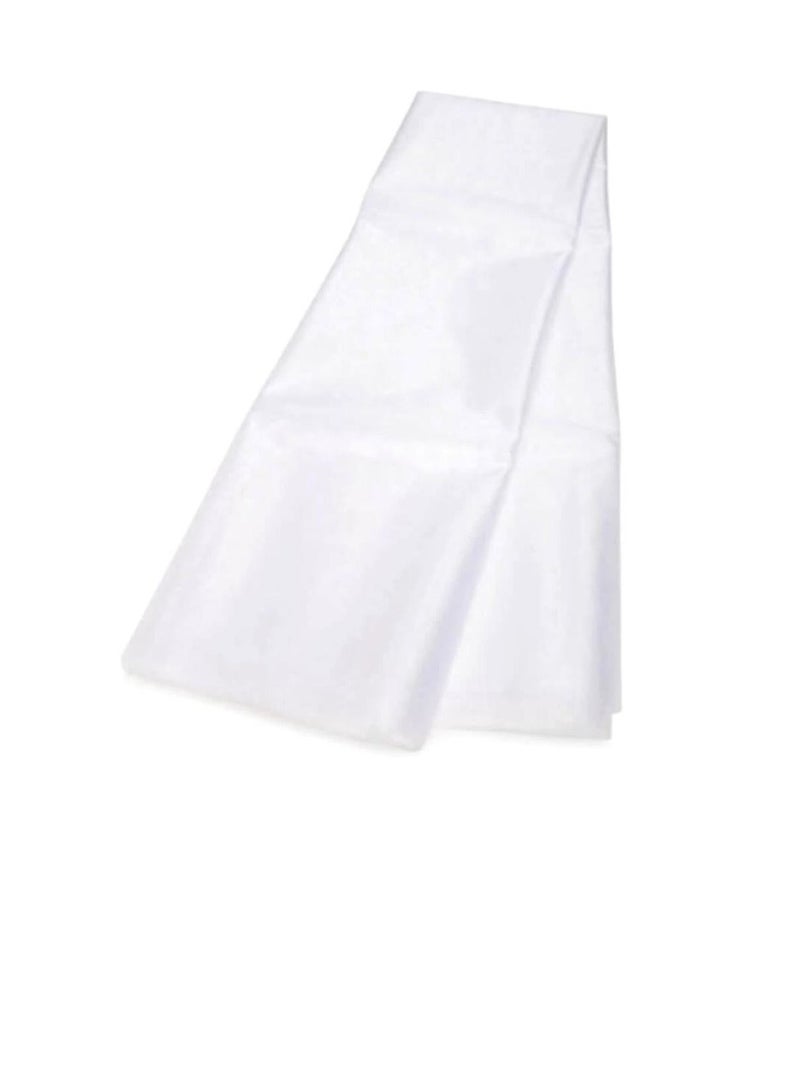 Victoria Lynn Organza White Folded 54 x 180 inches - Image 2