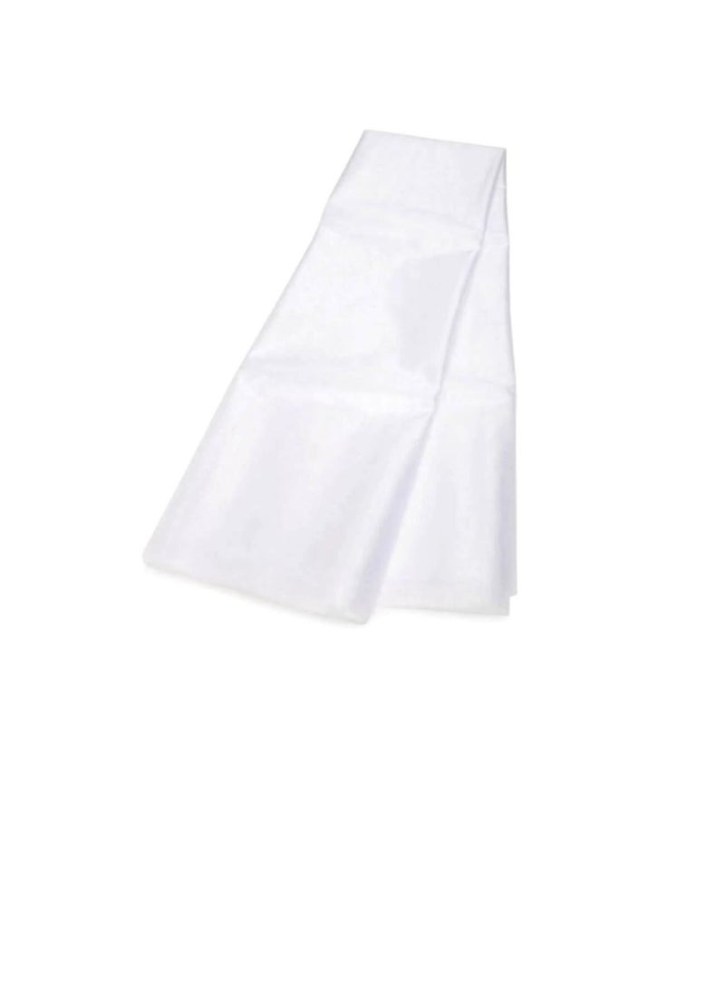 Victoria Lynn Organza White Folded 54 x 180 inches - Image 3