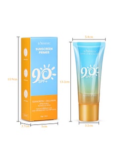 Kormesic Double Tube High-power Sunscreen-Multi Effect Isolation &Sunscreen for Face and Body , Lightweight and Spreadable with Cooling Gel. Block UV Ray and Repair Sunburned Skin.  - Image 5