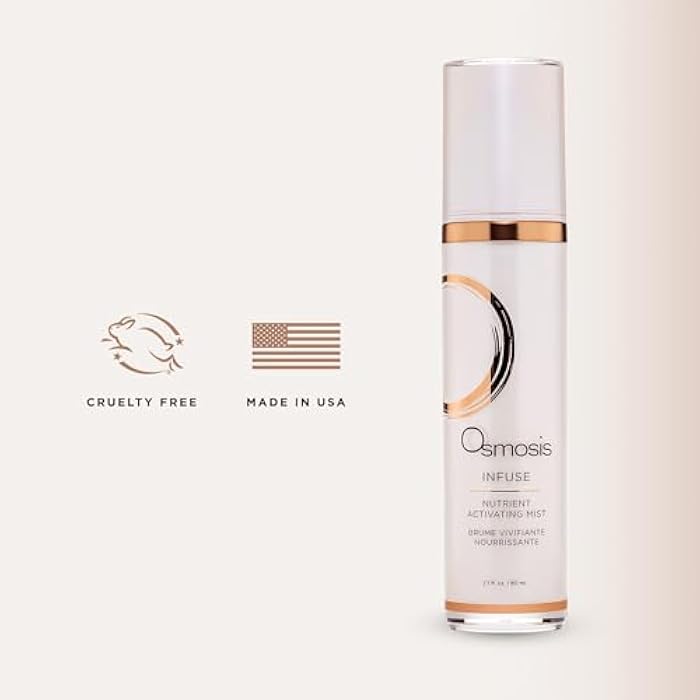 Osmosis Infuse Nutrient Hydrating Facial Mist, Plant-Based Minerals, Smooths, Enhances Product Penetration for All Skin Types, 2.7 Fl Oz - Image 4