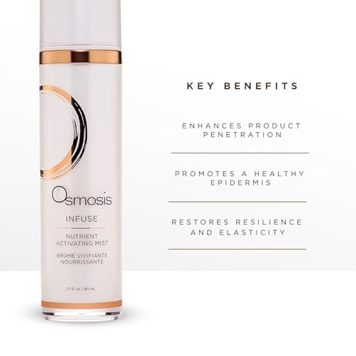 Osmosis Infuse Nutrient Hydrating Facial Mist, Plant-Based Minerals, Smooths, Enhances Product Penetration for All Skin Types, 2.7 Fl Oz - Image 3
