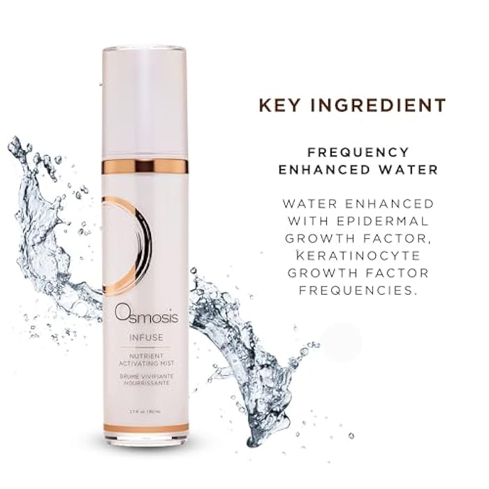 Osmosis Infuse Nutrient Hydrating Facial Mist, Plant-Based Minerals, Smooths, Enhances Product Penetration for All Skin Types, 2.7 Fl Oz - Image 5