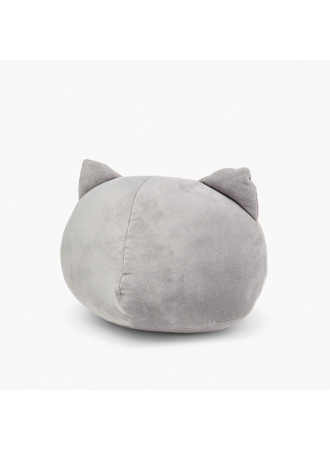 LIFESTYLE Cat Face Decorative Cushion for Kids - Image 5