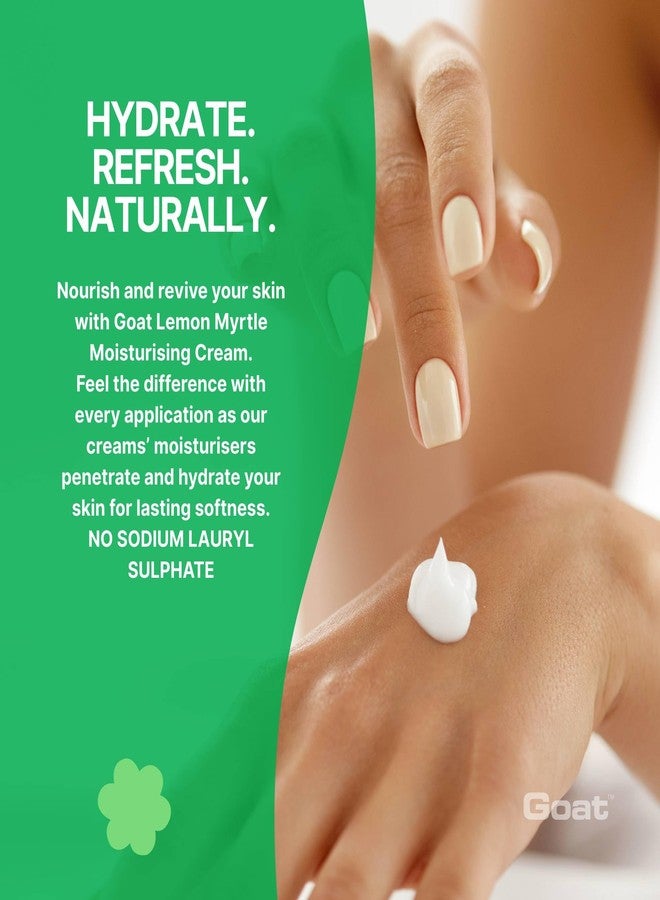 Goat Soap Moisturizing Cream Lemon Myrtle 100ml - Image 5