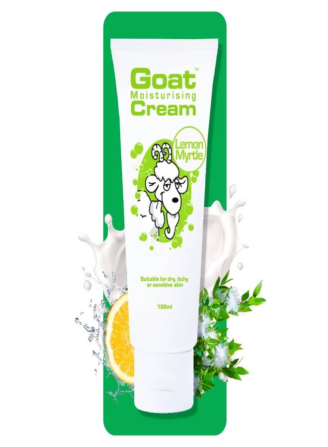 Goat Soap Moisturizing Cream Lemon Myrtle 100ml - Image 1