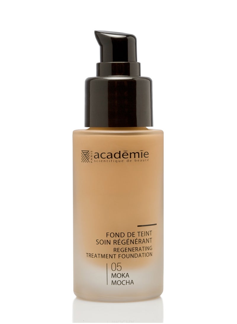 Academie أساس علاج متجدد 30 مل - 05 موكا - Image 1