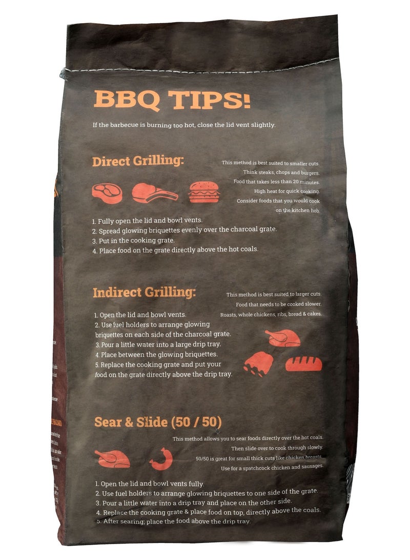 Pure Fire 3kg Natural Hardwood – High-Quality Lumpwood Coal | Small Logs for Camping & Small Grills - Image 3