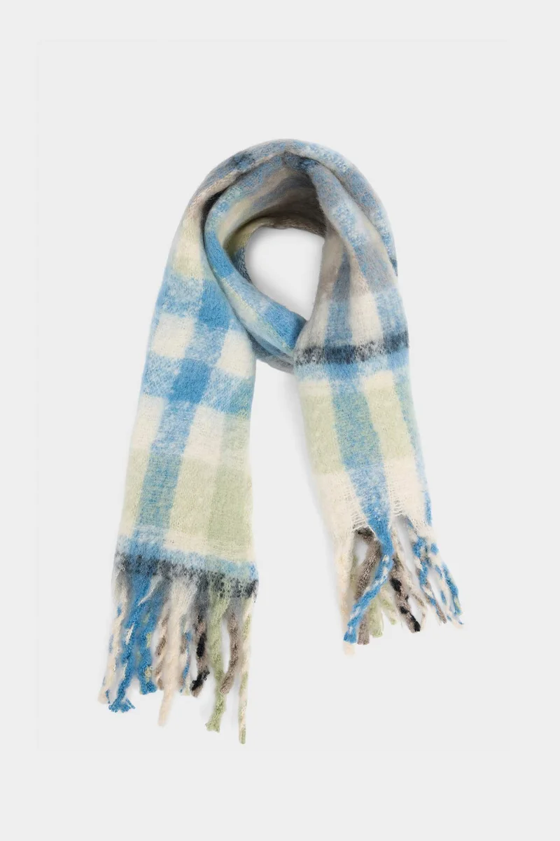 Defacto Boy Plaid Neck Scarf