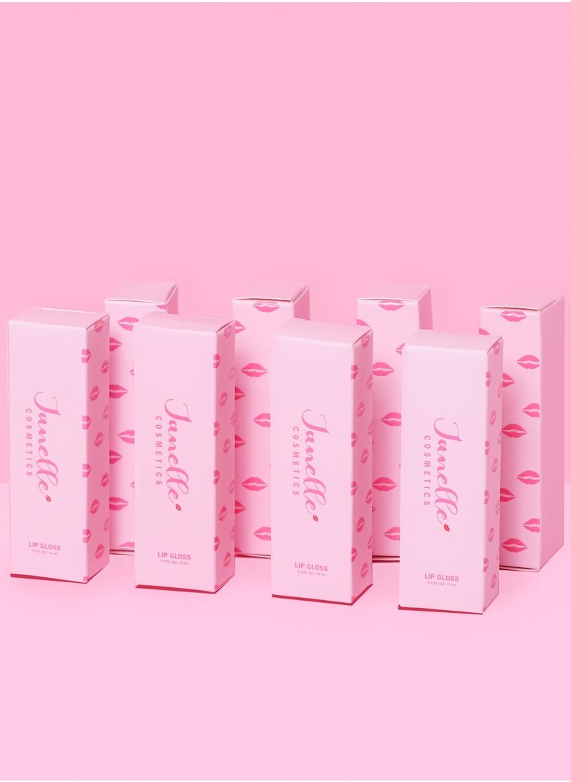 Janelle Cosmetics - Hydrating Lip Gloss - Peach cake - Image 1