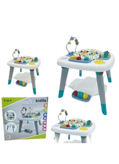 Cute ninos 3 in 1 Baby Play Seat - Grey & Blue  - Image 2