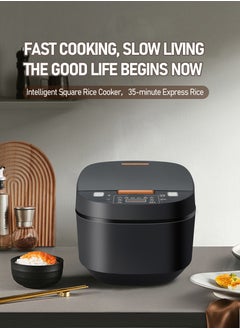 Generic 5L Intelligent Rice Cooker, Home Rice Cooker Intelligent Timer Reservation Heating Rice Cooker, High Heat Rapid Cooking, Multifunctional Home Rice Cooker with Timer, Reservation Setting and Keep Warm Function  - Image 4