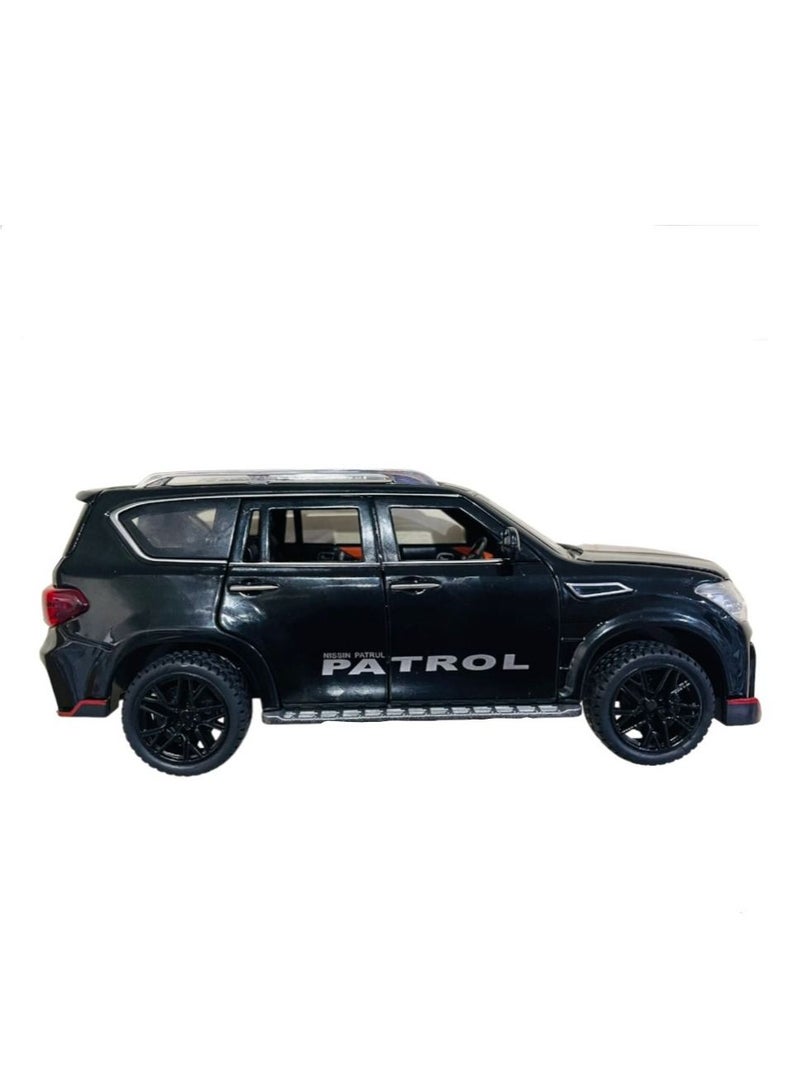 Nissan Patrol Diecast Car - Black - Image 2