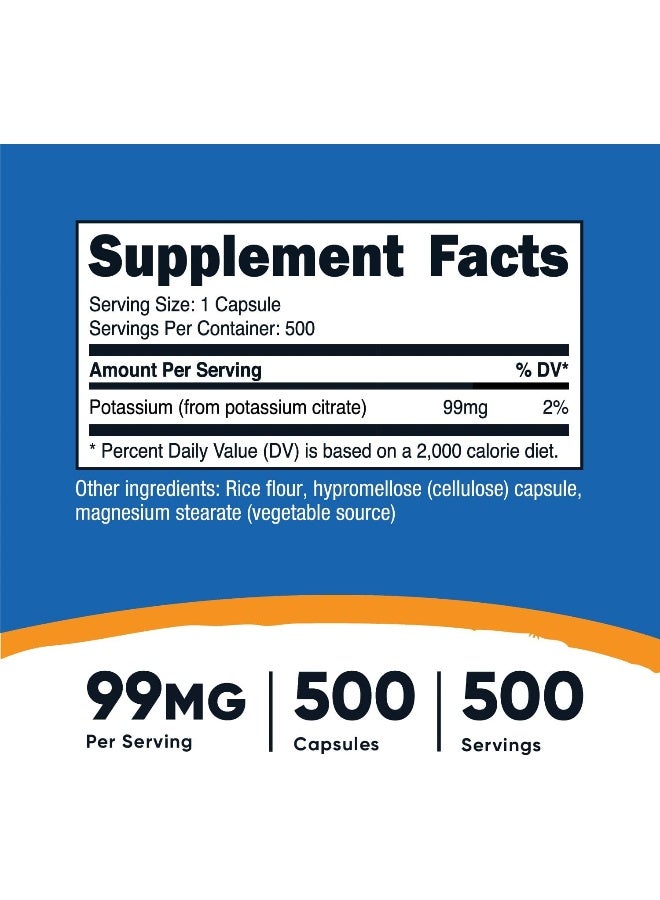 Nutricost Potassium Citrate 1 Bottle - Image 2