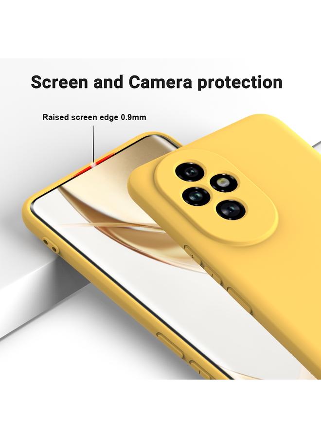 اس-توب جراب لهاتف Honor 200 مصنوع من السيليكون السائل المقاوم للصدمات بلون نقي - Image 4