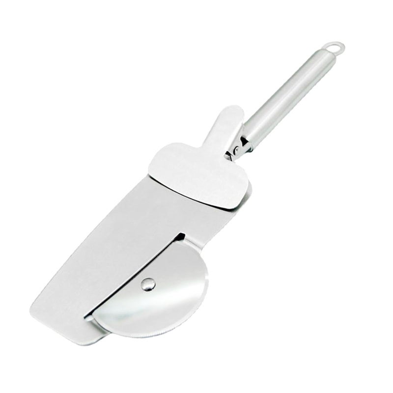 vintak Stainless Steel 3in1 Pizza Cutter Wheel with Ergonomic Handle Multifunctional Baking Tool - Image 3