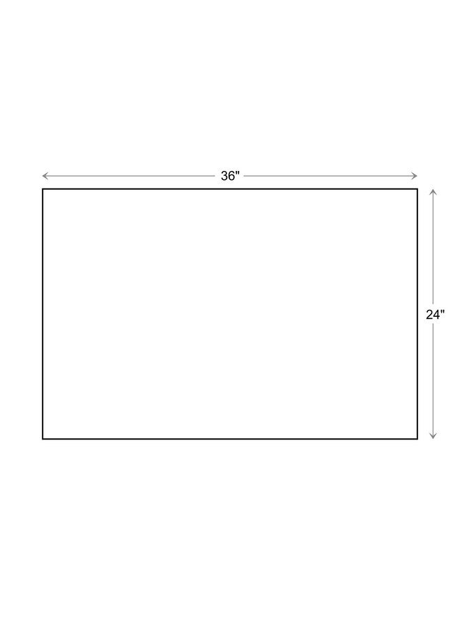 Calloway Mills 152972436Y سجادة مدخل مزينة بحدود زرقاء 24 × 36 (حرف Y) - Image 4