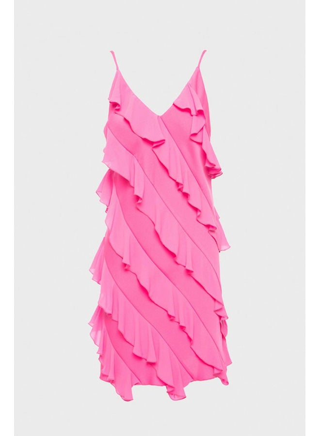 BSB Mini dress with ruffles - Gold label - Image 4