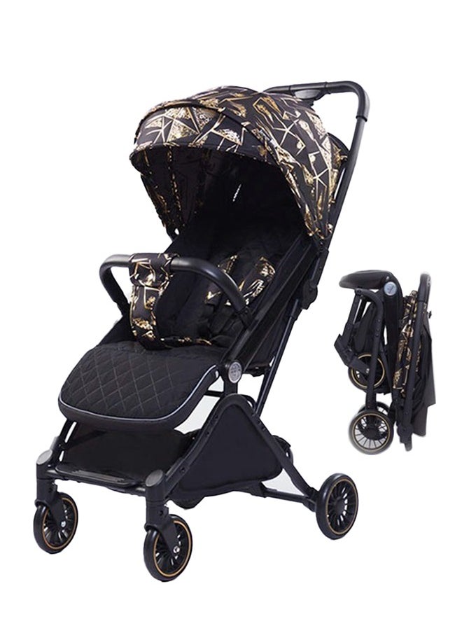 hibobi - Airplane-Friendly Foldable Stroller with Three-Position Adjustable Backrest - Ideal for Children 0-3 Years - Image 1