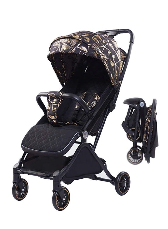 hibobi Airplane-Friendly Foldable Stroller with Three-Position Adjustable Backrest - Ideal for Children 0-3 Years - Image 1