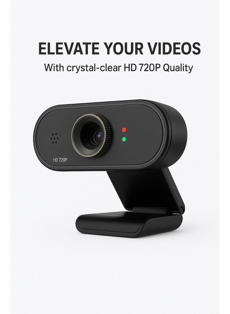 إيجل كاميرا بث مباشر Eagle TGW620 – دقة HD 720P، 30fps، متوافقة مع ويندوز ولينكس –  مناسبة للاستخدام في اللايف والاجتماعات و التعلم عن بعد - لون اسود - Image 4