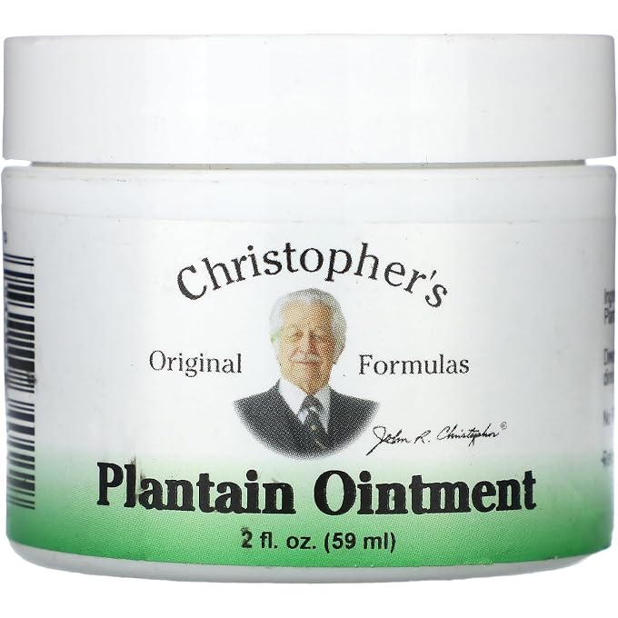 Christopher's Original Formulas Dr. Christopher's Formula Original Plantain Ointment, Formerly: Sting and Bites - Image 1