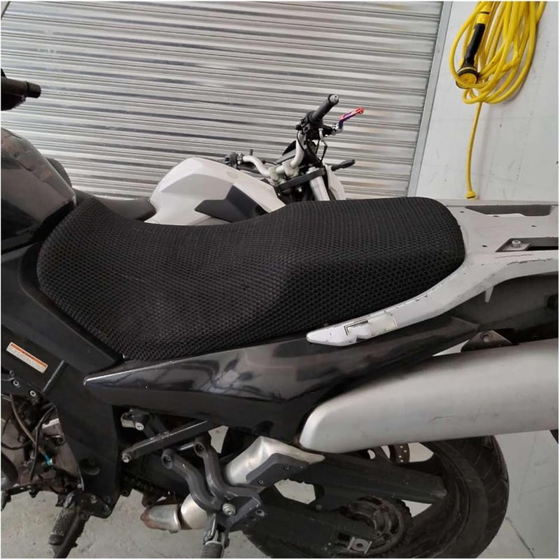 Vuzmode Motorcycle Anti-Slip 3D Mesh Seat Protector - Image 5