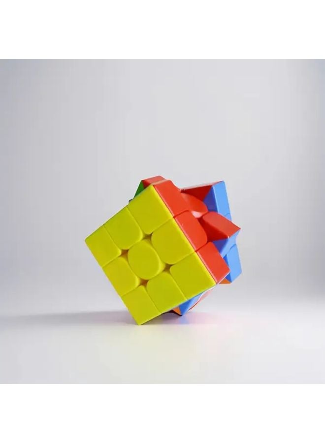 3x3 لغز مكعب ملون ثلاثي المراحل للأطفال لتنمية الوعي المكاني - Image 1