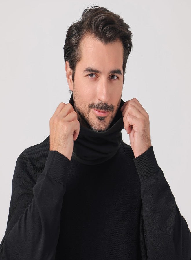 NovForth 2Pack Winter Neck Warmer Men Ski, Neck Gaiter Face Scarf Women,Scarf for Men Gaiter Mask, Thick Windproof Scarves - Image 4
