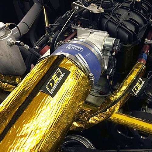 Design Engineering 010486 Cool Cover GOLD Air Tube Cover Kit, 3" to 4" OD x 28" L - Image 2