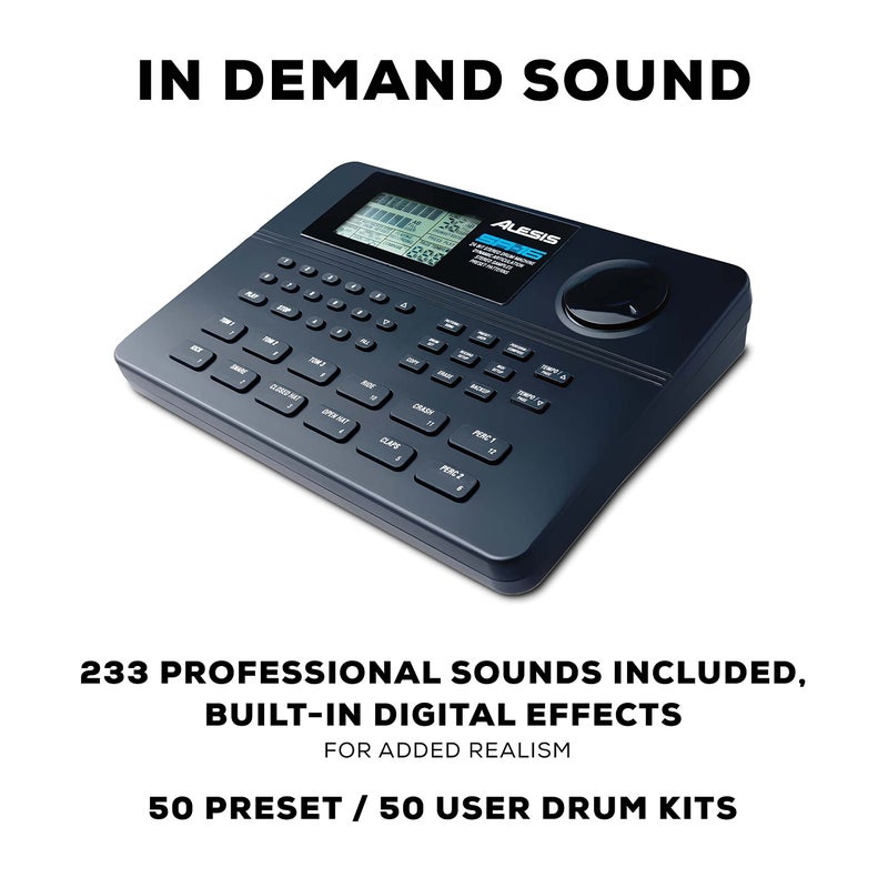 Alesis SR-16 - Studio-Grade Standalone Drum Machine With On-Board Sound Library, Performance Driven I/O and In-Built Effects - Image 4