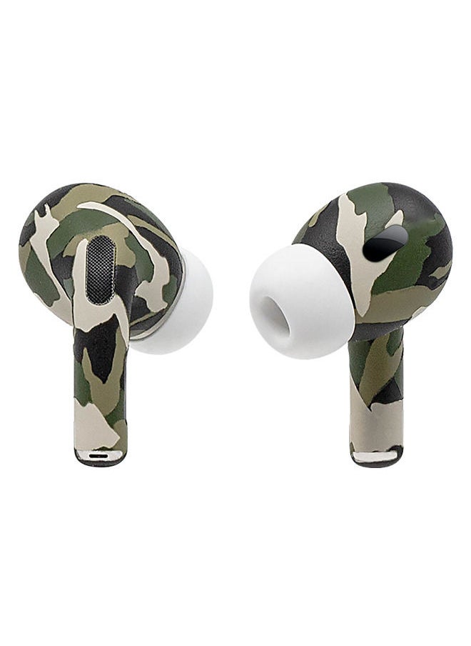 CAVIAR - Caviar Customized Apple Airpods Pro (2nd Generation) Glossy Camouflage Green - Image 1