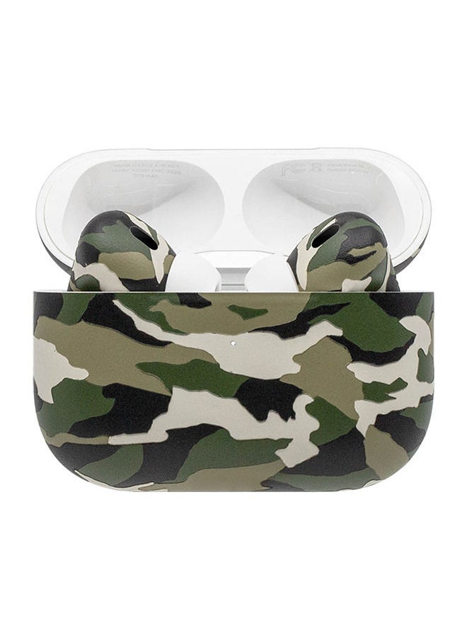 CAVIAR - Caviar Customized Apple Airpods Pro (2nd Generation) Glossy Camouflage Green - Image 1