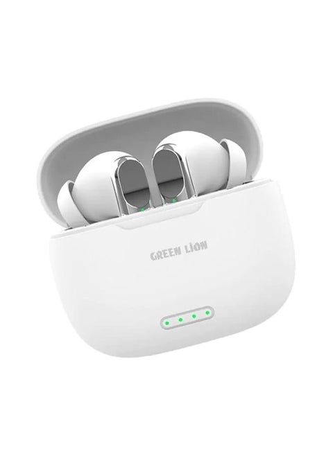 Green Lion Panama Premium Sound Wireless Earbuds - Sleek Design with High-Quality Sound, Bluetooth 5.4 Connectivity, Multi-Function Touch Features, and 4 Hours of Playback for an Enhanced Listening Experience.