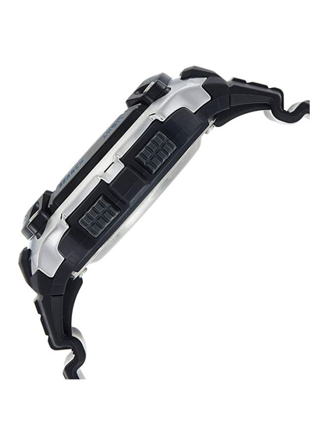 كاسيو ساعة يد إلومينيتور رقمية ومقاومة للماء طراز AE-2000W-1BVEF - مقاس 48 مم - لون أسود رجال - Image 3