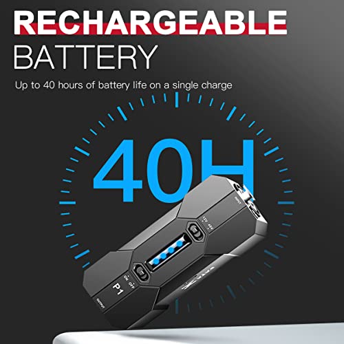 Xvive P1 48V/12V Portable Phantom Power Supply with Rechargeable Battery for XLR Condenser, Shotgun Microphone - Image 3