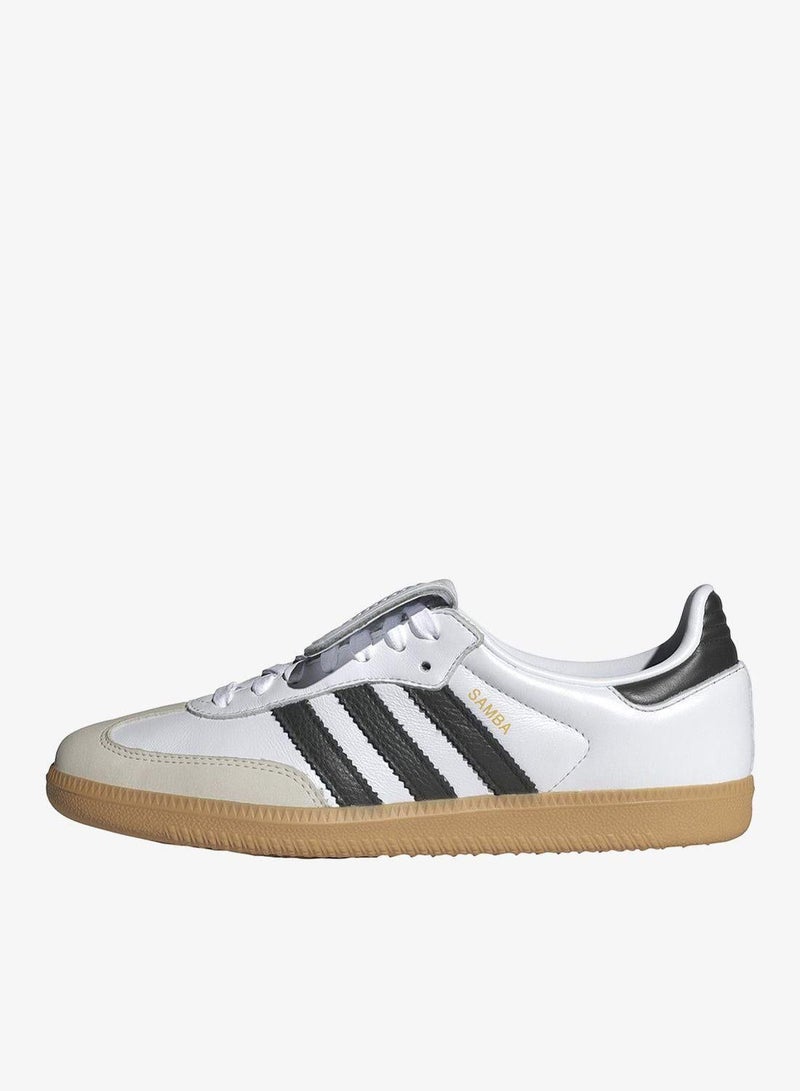 adidas Originals أحذية سامبا ليت وايت أورجينالز - Image 2