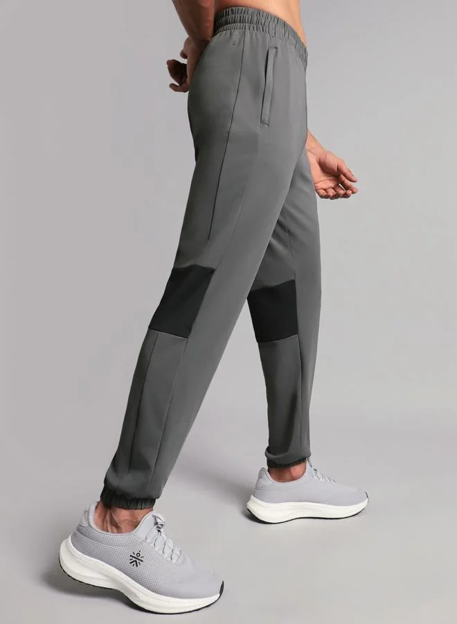 Cult Men Dark Grey Power Pop Joggers