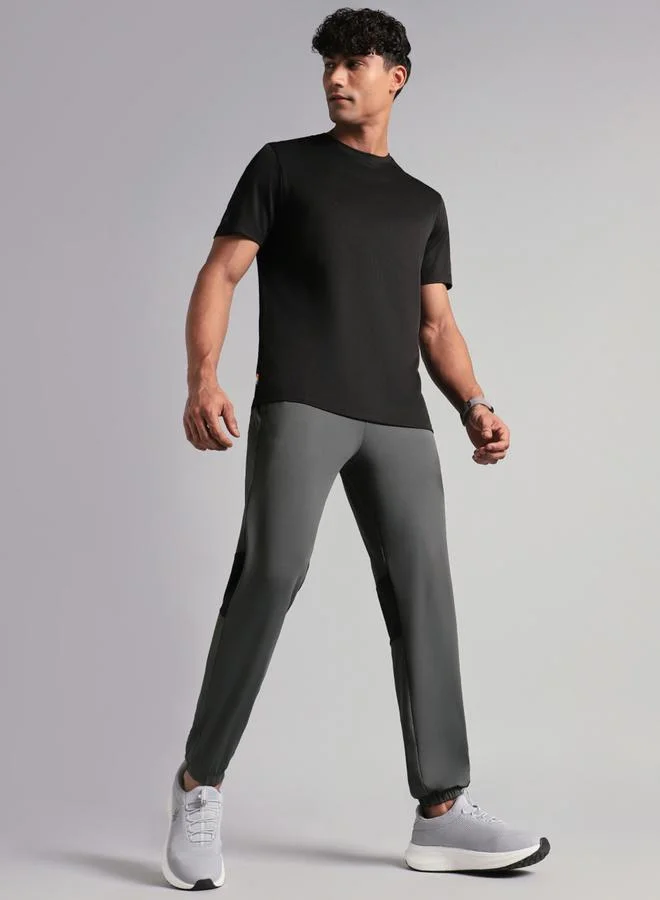 Cult Men Dark Grey Power Pop Joggers