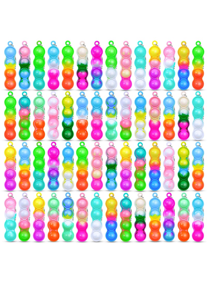 Generic - Mini Keychain Fidget Bubble Toy for Stress Relief Gourd long keychain - Image 1