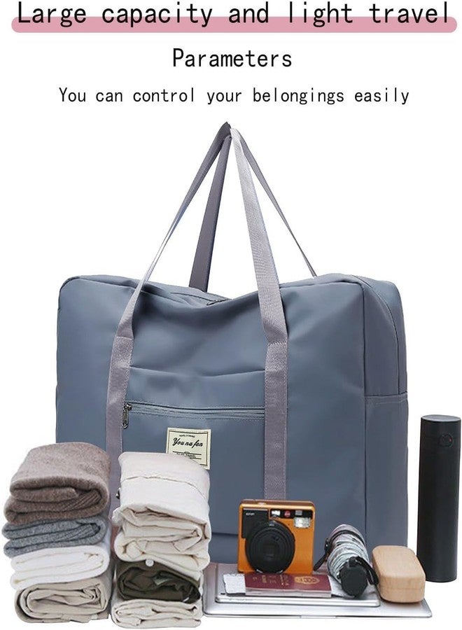KEETLY Sports Tote Bag Gym Bag with Large Capacity, Travel Duffel Bags, Lightweight Duffel Bags Foldable Multi-Functional Tote Bag (1, Light Blue) - Image 5