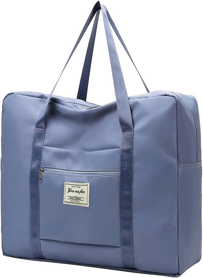 KEETLY Sports Tote Bag Gym Bag with Large Capacity, Travel Duffel Bags, Lightweight Duffel Bags Foldable Multi-Functional Tote Bag (1, Light Blue) - Image 1