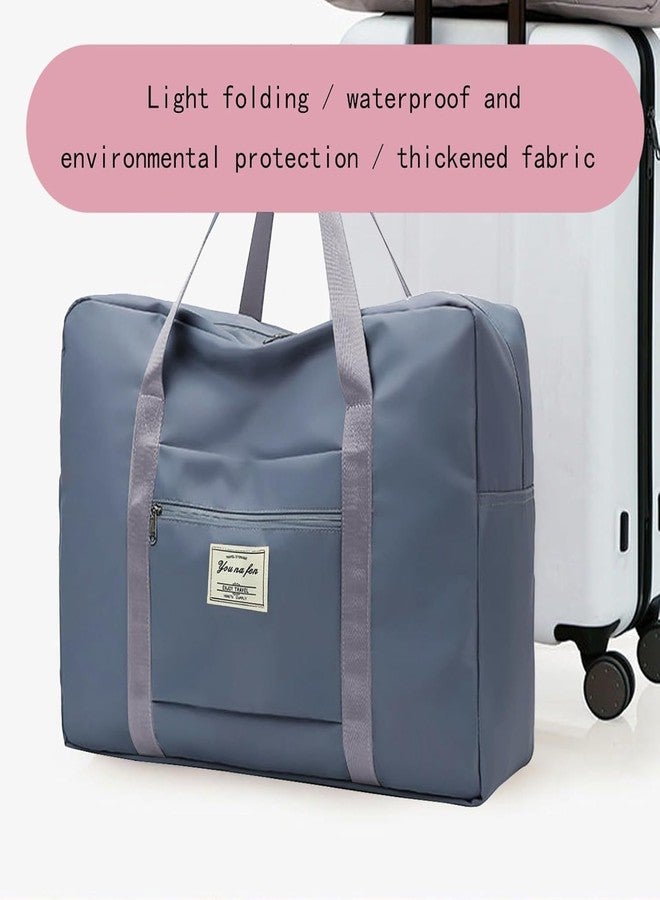 KEETLY Sports Tote Bag Gym Bag with Large Capacity, Travel Duffel Bags, Lightweight Duffel Bags Foldable Multi-Functional Tote Bag (1, Light Blue) - Image 4
